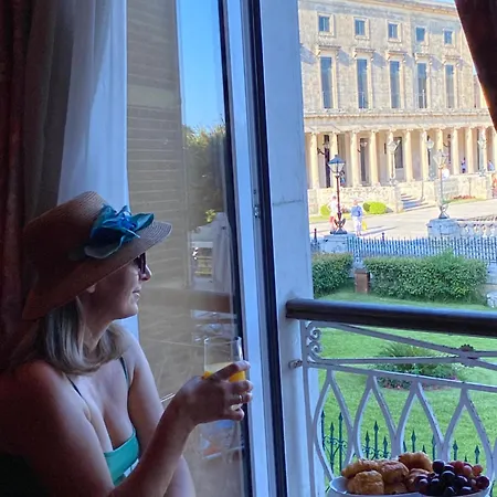 Palazzo Luxury - View To Liston Square & Old Fortress Of Corfu Old Town Appartement *