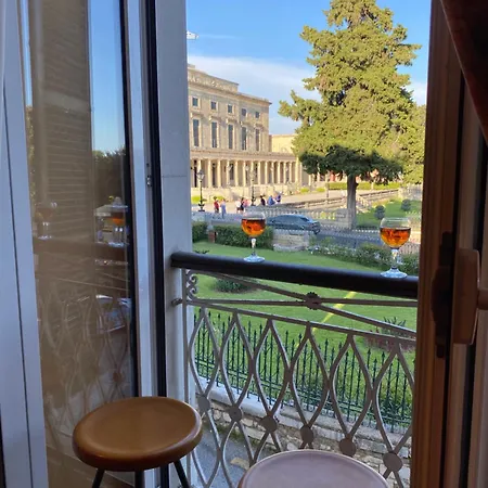 Appartamento Palazzo Luxury - View To Liston Square & Old Fortress Of Corfu Old Town