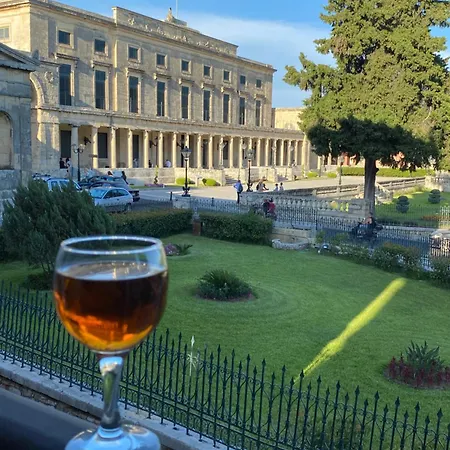 Palazzo Luxury - View To Liston Square & Old Fortress Of Corfu Old Town Corfu (city)