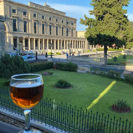 Palazzo Luxury - View To Liston Square & Old Fortress Of Corfu Old Town * Corfu (city)