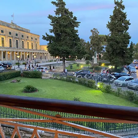 Palazzo Luxury - View To Liston Square & Old Fortress Of Corfu Old Town