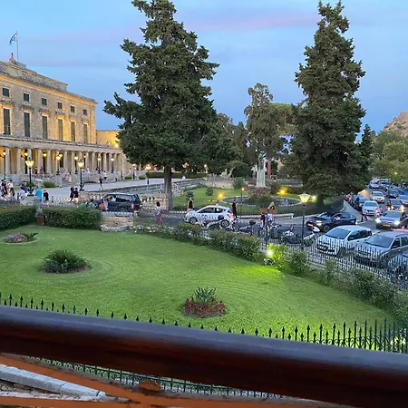 Palazzo Luxury - View To Liston Square & Old Fortress Of Corfu Old Town *