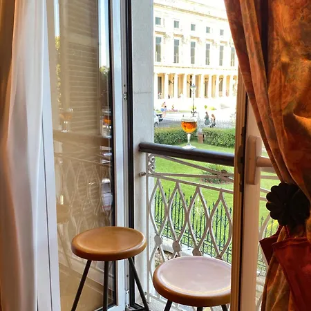 Palazzo Luxury - View To Liston Square & Old Fortress Of Corfu Old Town Apartamento Corfu (city)